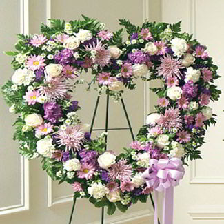 Dangler Funeral Home | Pastel Heart