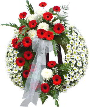 Dangler Funeral Home | Gerbera Wreath