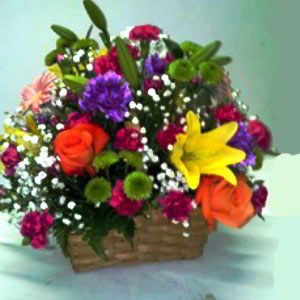 Cedar Knolls Florist | Glowing Basket