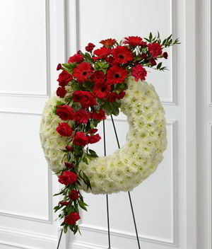 Cedar Knolls Florist | Rose Gerber Wreath