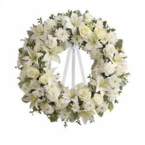 Dangler Funeral Home | White Wreath